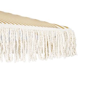 Bolero Sicily Round Striped Parasol 2m Diameter