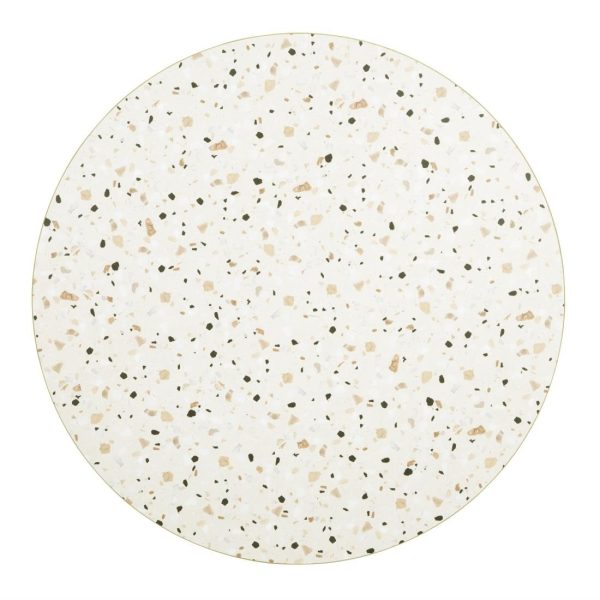 Bolero Terrazzo Style Round Table Top 600mm