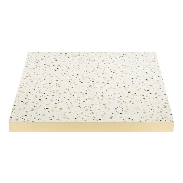 Bolero Terrazzo Style Square Table Top 700x700mm