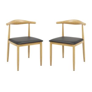 Bolero Camden Padded Interior Chairs (Pack of 2)