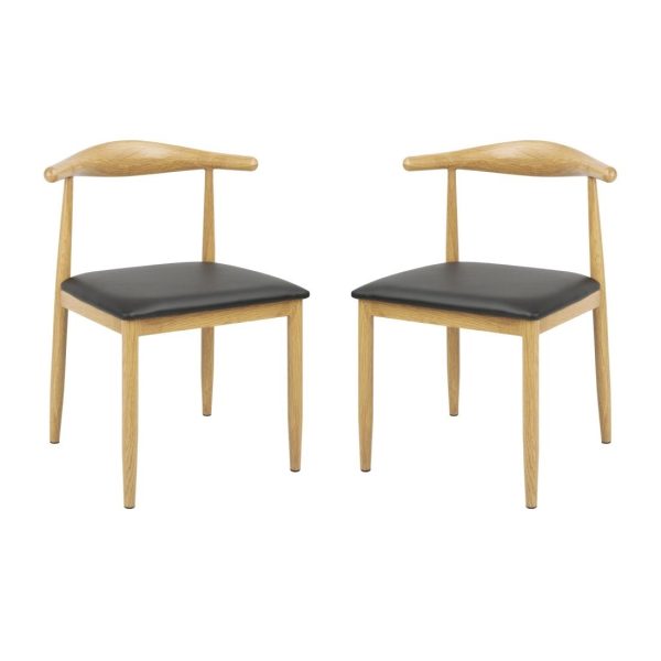 Bolero Camden Padded Interior Chairs (Pack of 2)