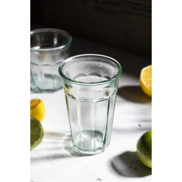 Olympia Recycled Glass Orleans Tumblers 500ml (Pack of 6)