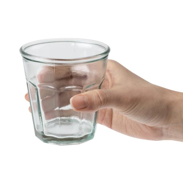Olympia Recycled Glass Orleans Tumblers 220ml (Pack of 6)