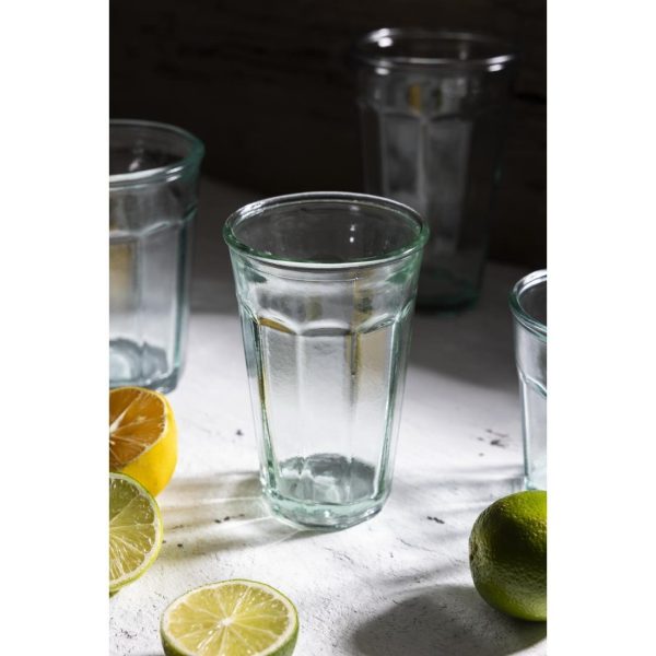 Olympia Recycled Glass Orleans Tumblers 275ml (Pack of 6)