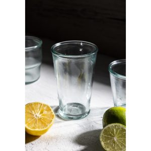 Olympia Recycled Glass Conical Tumblers 300ml (Pack of 6)