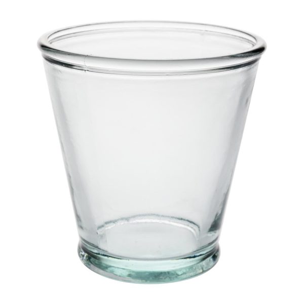 Olympia Recycled Glass Conical Tumblers 220ml (Pack of 6)
