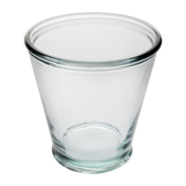 Olympia Recycled Glass Conical Tumblers 220ml (Pack of 6)