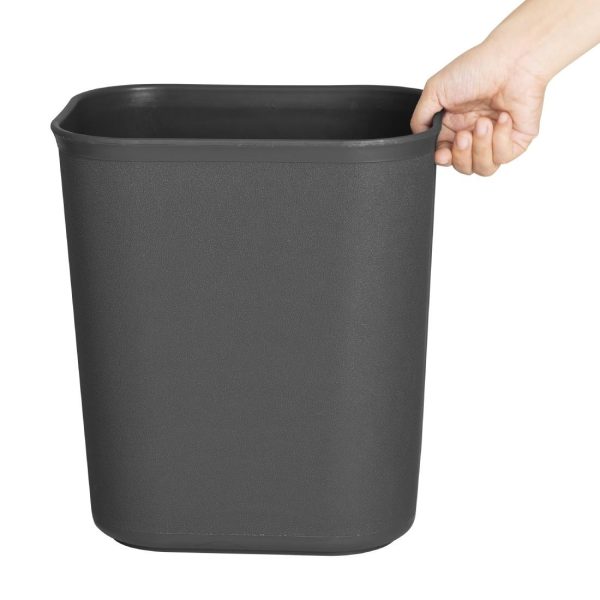 Bolero Hotel/Office Bin 14Ltr Black