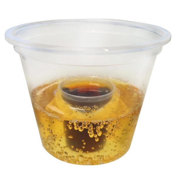 eGreen Bomb Shot Glasses UKCA and CE Marked 25/90ml to Brim (Pack of of 1000)