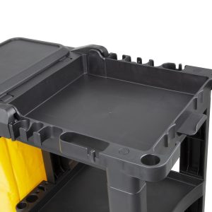 Jantex Cleaning Trolley Black