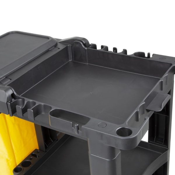 Jantex Cleaning Trolley Black