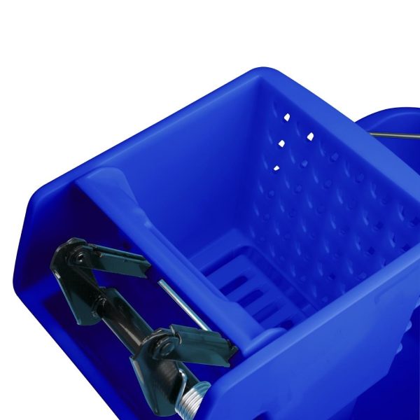 Jantex 30ltr Mop Bucket with Foot Pedal release – Blue