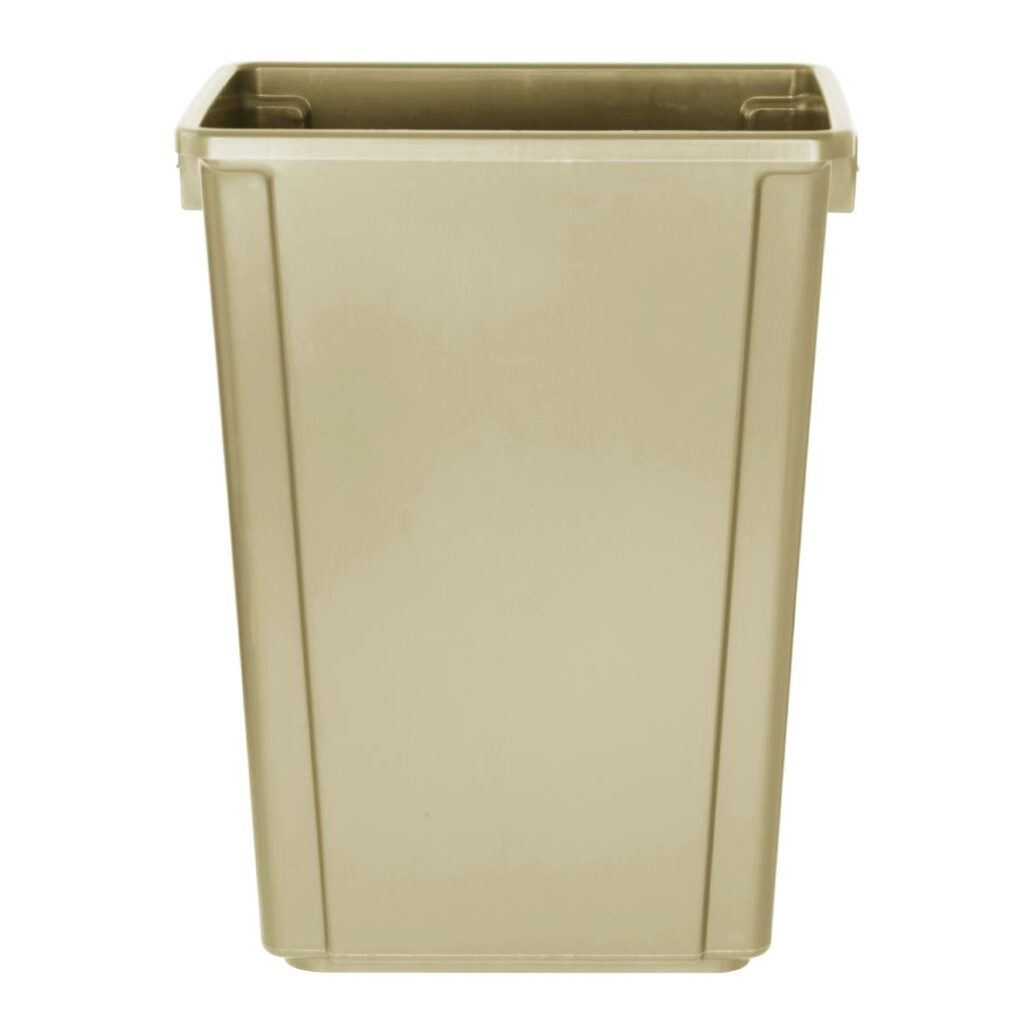 Jantex Slim Bin 60Ltr Beige