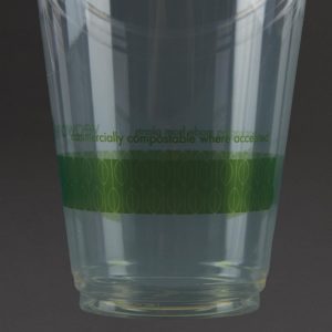 Vegware Compostable PLA Cold Cup 96-Series 12oz (Pack of 1000)