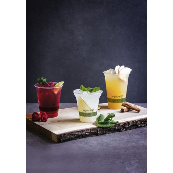 Vegware Compostable PLA Cold Cup 96-Series 16oz (Pack of 1000)