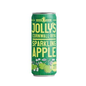 Jolly’s Cornish Sparkling Apple Juice Cans 250ml (Pack of 24)