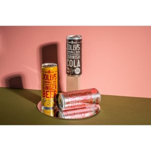 Jolly’s Cornish Pink Lemonade Cans 250ml (Pack of 24)