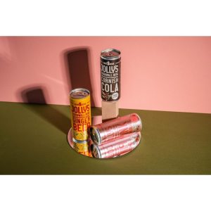 Jolly’s Cornish Pink Lemonade Cans 250ml (Pack of 24)
