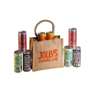 Jolly’s Cornish Pink Lemonade Cans 250ml (Pack of 24)