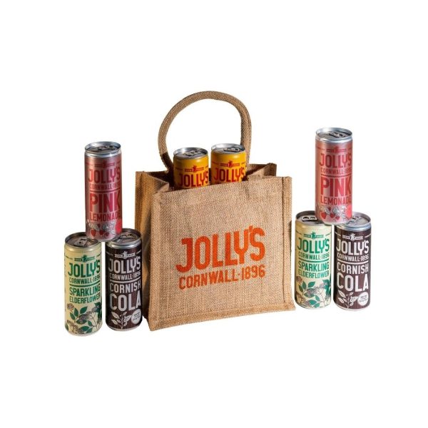 Jolly’s Cornish Pink Lemonade Cans 250ml (Pack of 24)