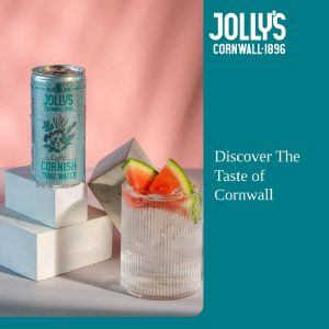 Jolly’s Cornish Tonic Water Light Cans 200ml (Pack of 24)