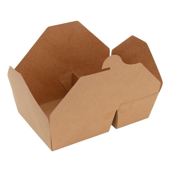 Colpac Two Compartment Food Container Large 510/920ml (Pack of 200)