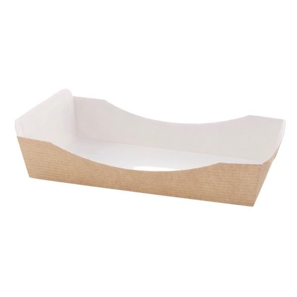 Huhtamaki Taste Croissant Tray with PET Film ‘Sneezeguard’ (Pack of 320)