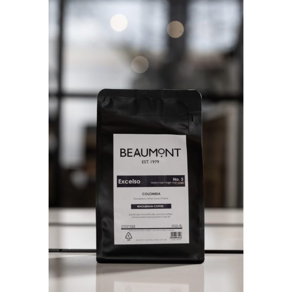 Beaumont No.3 Excelso Coffee Beans 250g