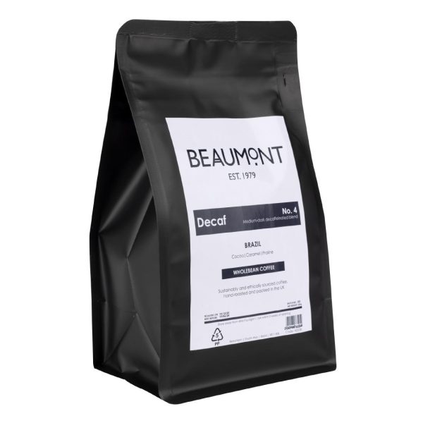 Beaumont No.4 Decaf Coffee Beans 250g