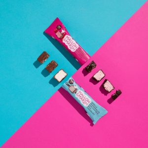 Mallow & Marsh Marshmallow Raspberry & Dark Chocolate Bars 35g (Pack of 12)