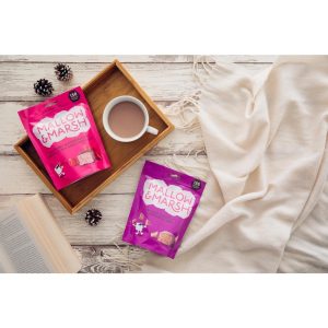 Mallow & Marsh Double Chocolate Marshmallow Pouches 100g (Pack of 6)