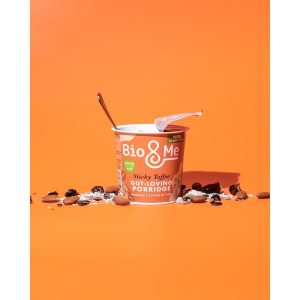 Bio&Me Sticky Toffee Porridge Pots 58g (Pack of 8)