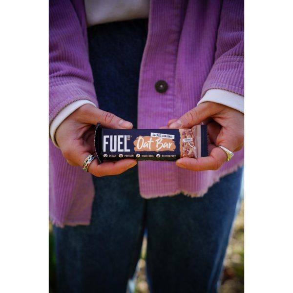 FUEL10K Salted Caramel Oat Bars 45g (Pack of 16)