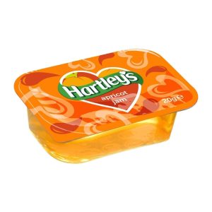Hartley’s Apricot Jam 20g (Pack 100)