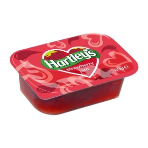Hartley’s Strawberry Jam 20g (Pack of 100)