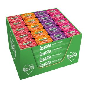 Hartley’s Assorted Fruit Jams 20g (Pack of 100)