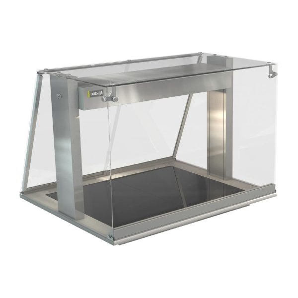 Cossiga Linear Series Drop-in Ceramic Glass Hotplate w/Square Glass Assisted Service 805mm