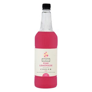 Simply Pink Lemonade Cooler Syrup 1Ltr