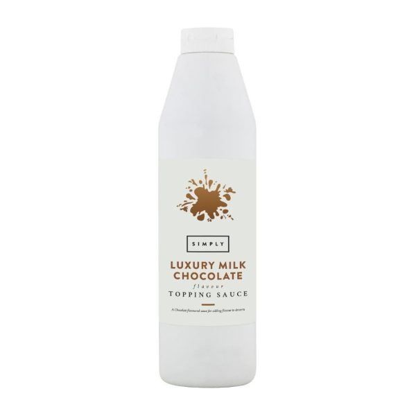 Simply Luxury Milk Chocolate Topping Sauce 1kg