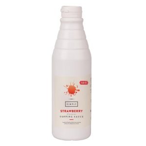Simply Strawberry Topping Sauce 1kg