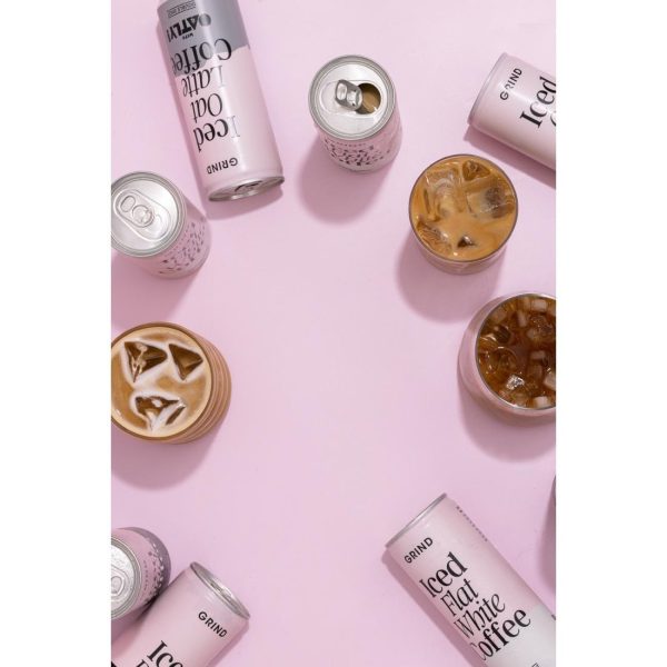 Grind Iced Caramel Latte Coffee Cans 250ml (Pack of 12)