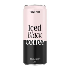 Grind Iced Black Coffee Cans 250ml (8 pack)