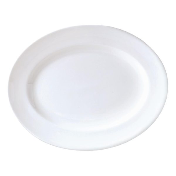 Steelite Monaco White Mandarin Vogue Dishes 280mm (Pack of 12)