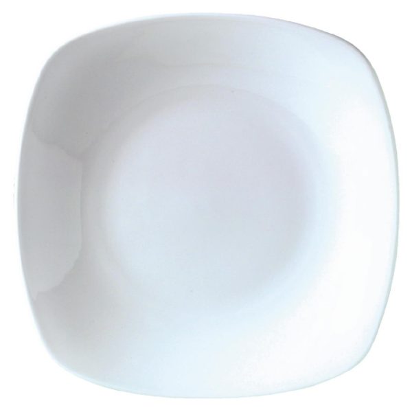 Steelite Quadro White Square Plates 280mm (Pack of 12)
