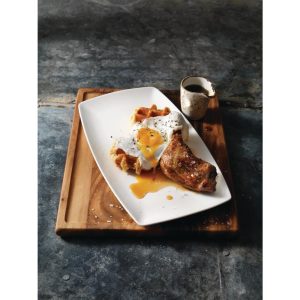 Steelite Neo Zen White Eight Plates (Pack of 6)