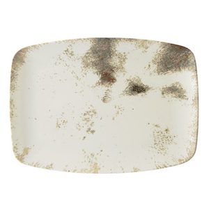 Sand Rectangular Plate 27cm/ 10/½” 118427SA