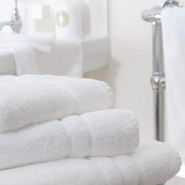 Mitre Comfort Nova Face Cloth White (Pack of 10)