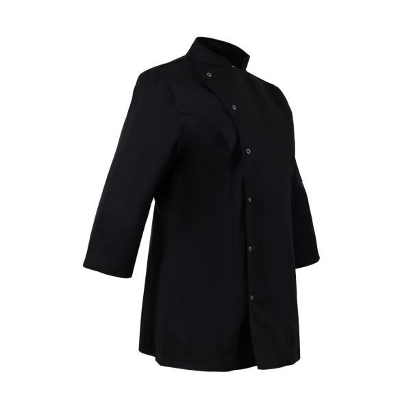 Whites Ladies Fitted Chef Jacket Black Size L