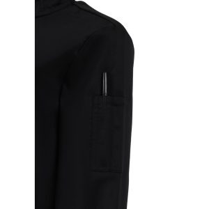 Whites Ladies Fitted Chef Jacket Black Size L