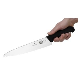 Victorinox Fibrox Serrated Carving Knife 22.2cm